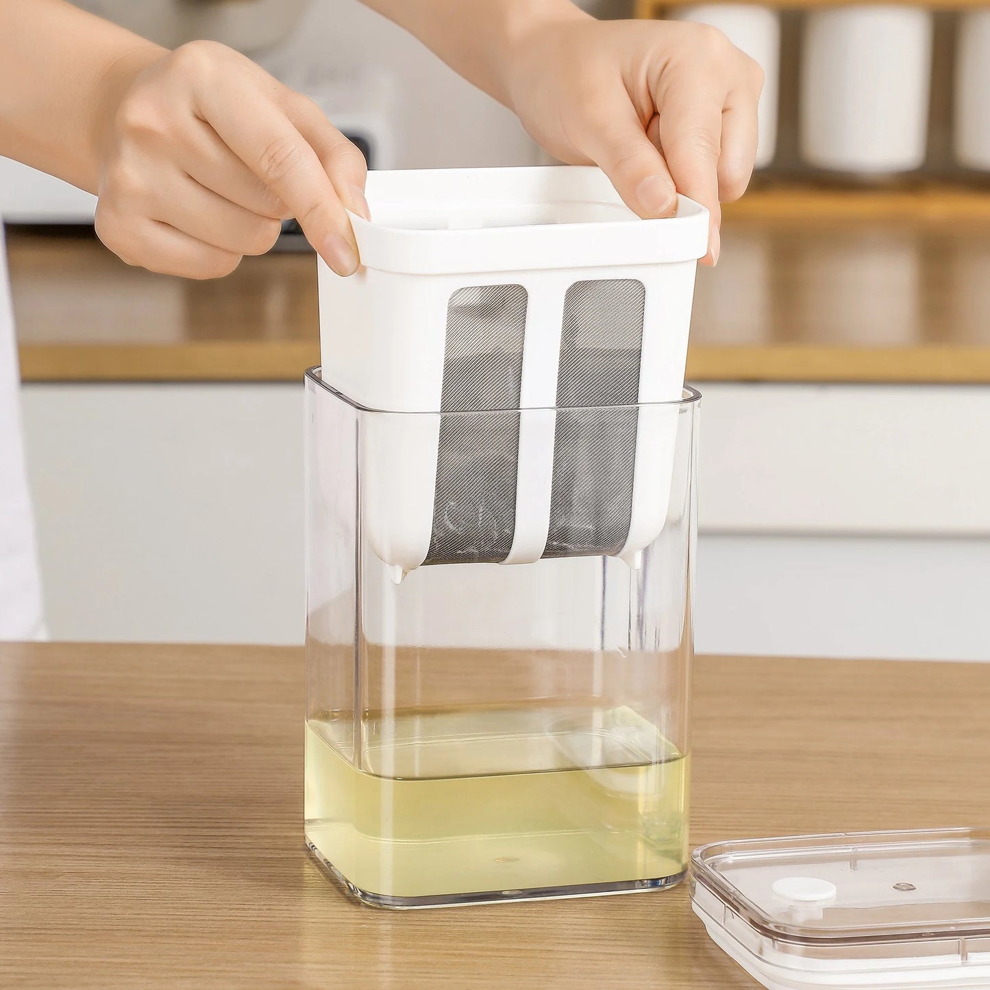 Premium Yogurt Filter with Fine Mesh Strainer