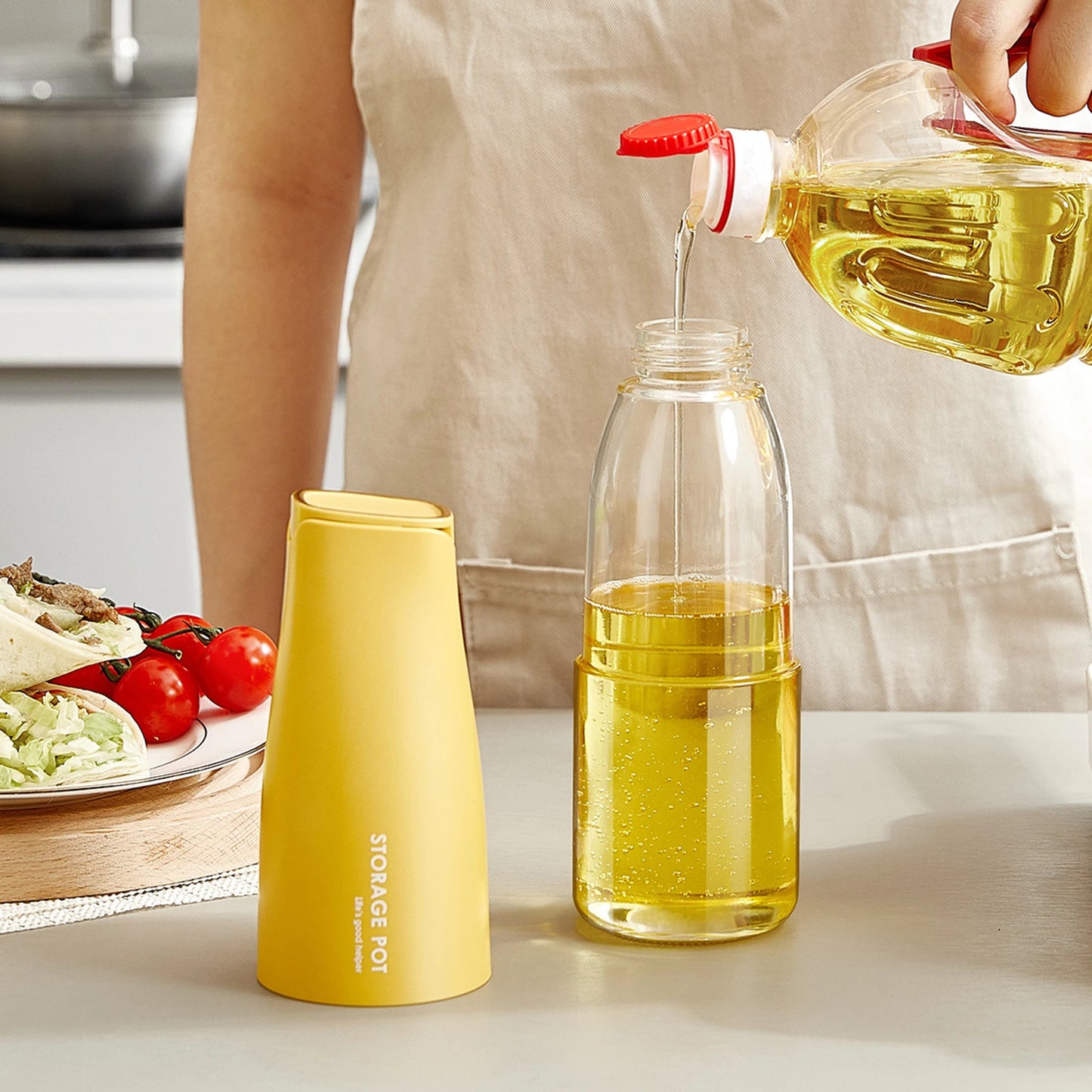 Automatic Oil Dispenser for Kitchen
