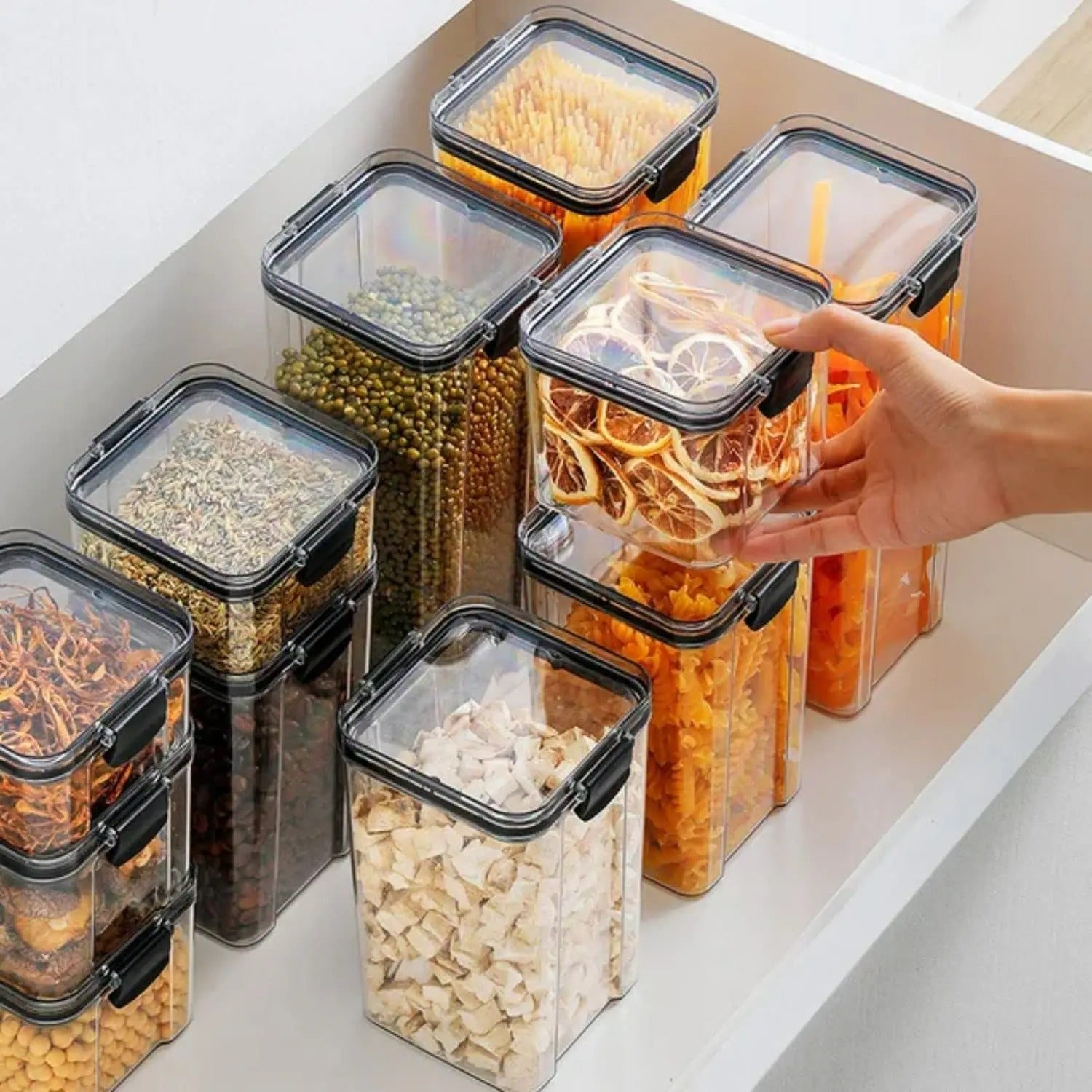 Air-Tight Kitchen Storage Containers 1700 ML