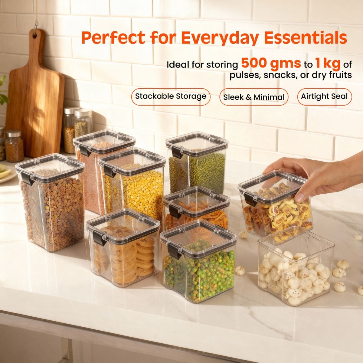 Air-Tight Kitchen Storage Containers