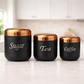 Airtight Tea Coffee Sugar Jar Set of 3