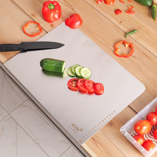 Premium Stainless Steel Kitchen Chopping Board