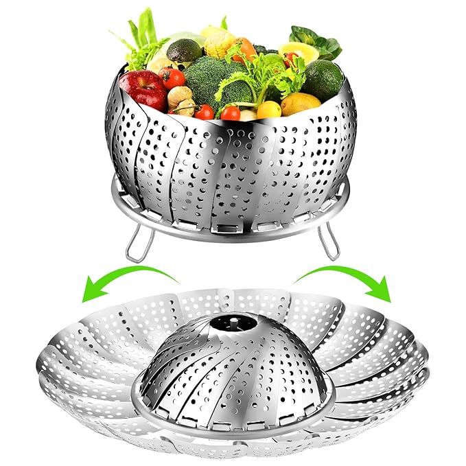 Stainless Steel Vegetable Steamer Basket