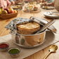 Stainless Steel Casserole with Lid (2L Capacity)