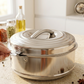 Stainless Steel Casserole with Lid (2L Capacity)