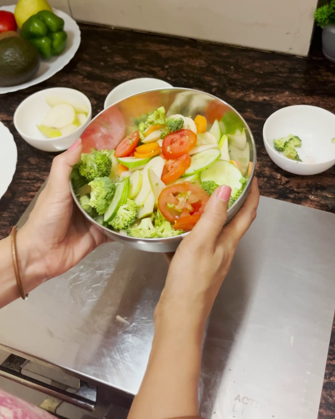 Premium Stainless Steel Kitchen Chopping Board