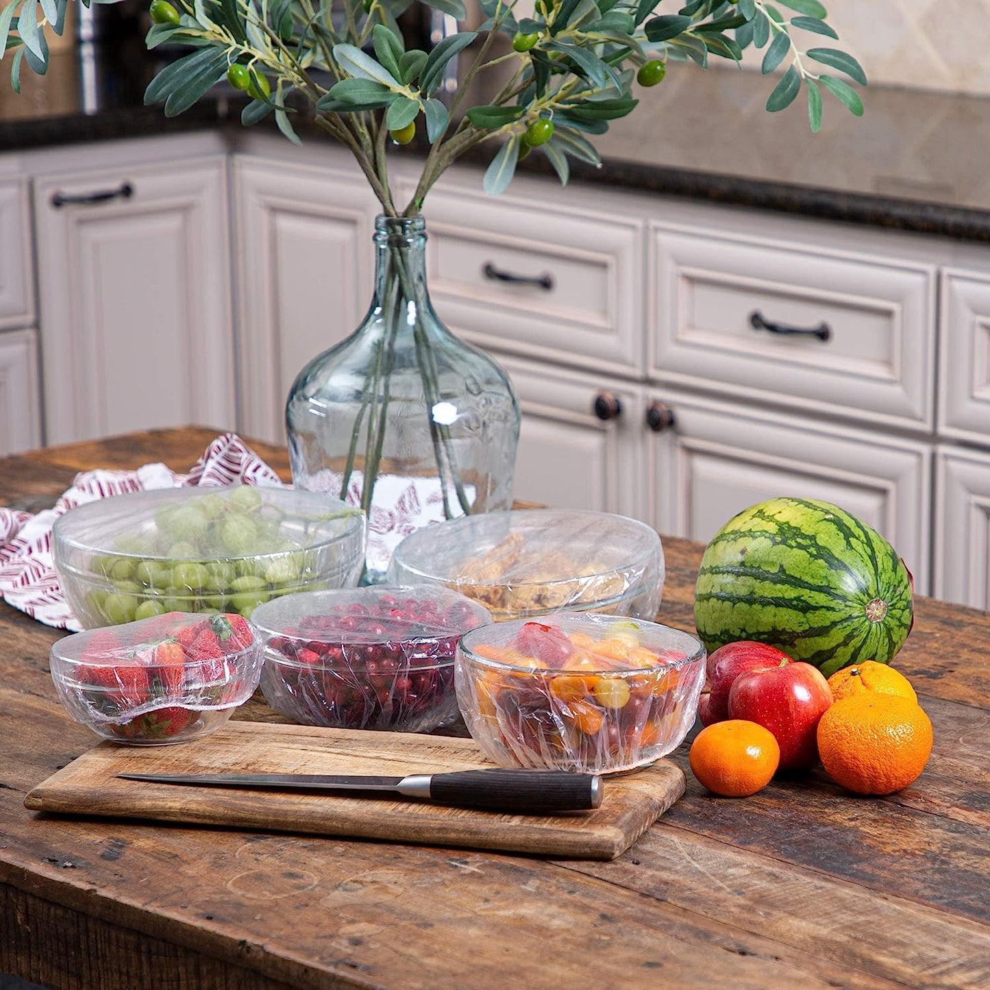 Activ Life™ - Reusable Transparent Food Covers (100 Pcs)