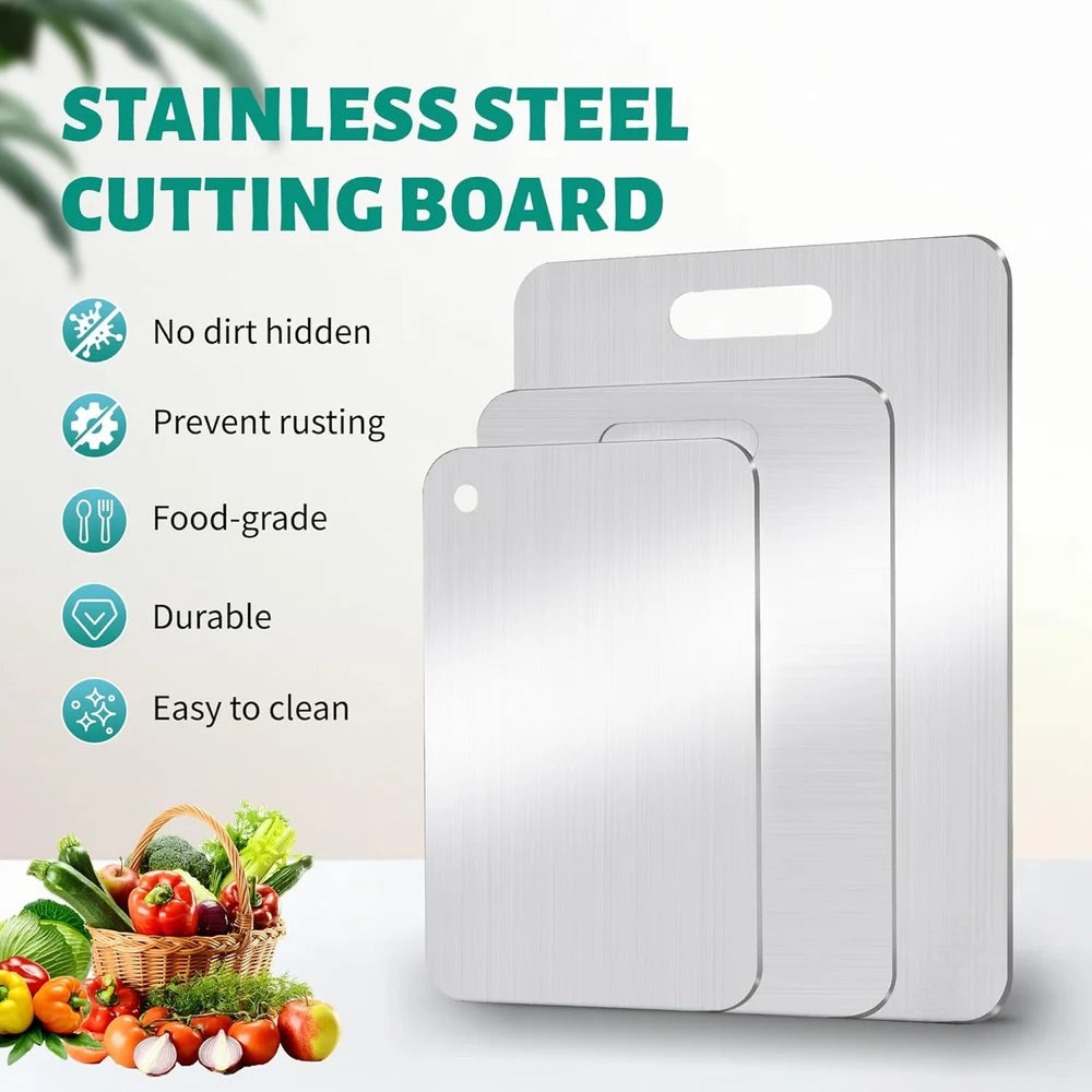 ActivLife - Regular Stainless Steel Chopping Board