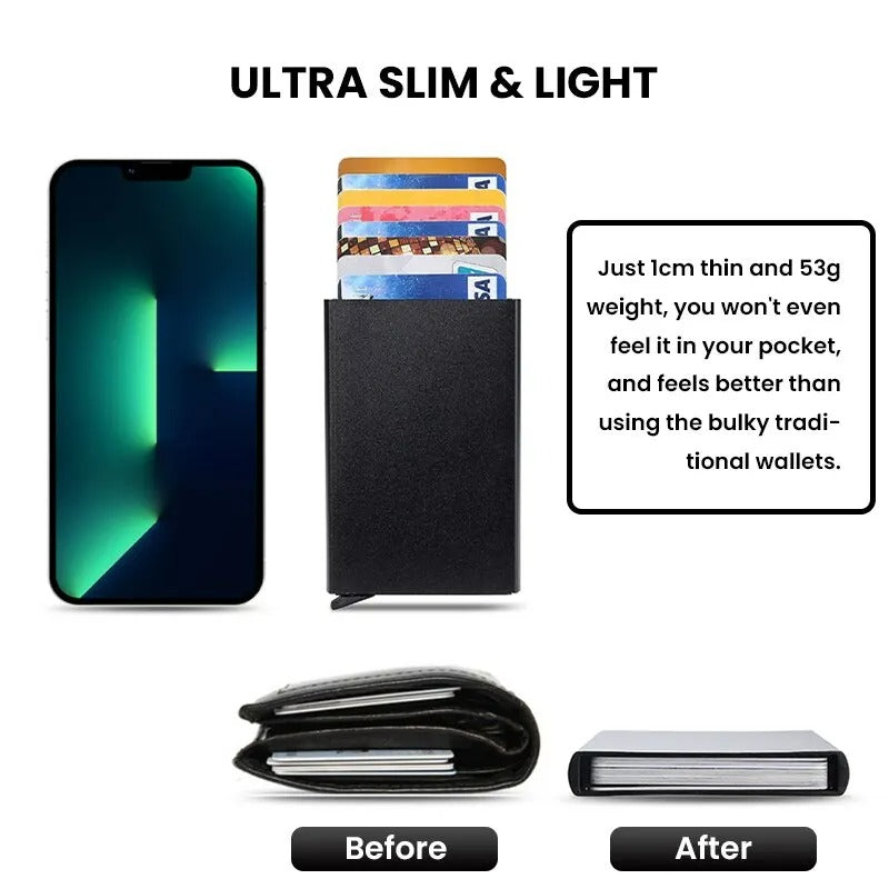 RFID Metal Card Wallet