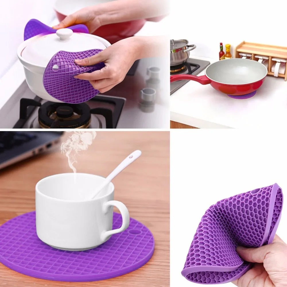 Silicone Multipurpose Trivet Mats