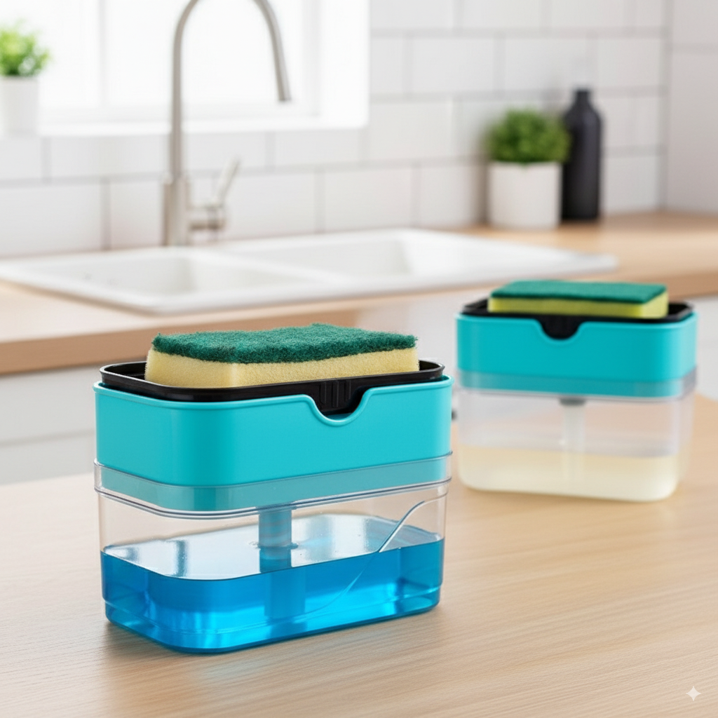 Activ Life™ - Liquid Soap Dispenser Pump (with Free Sponge)