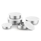 Stainless Steel Kitchen Bowl Set with Lids - Set of 5 Pcs