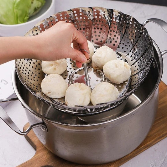 Stainless Steel Vegetable Steamer Basket