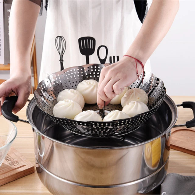 Stainless Steel Vegetable Steamer Basket