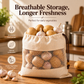 Activ Life - Cotton Vegetable Storage Bags