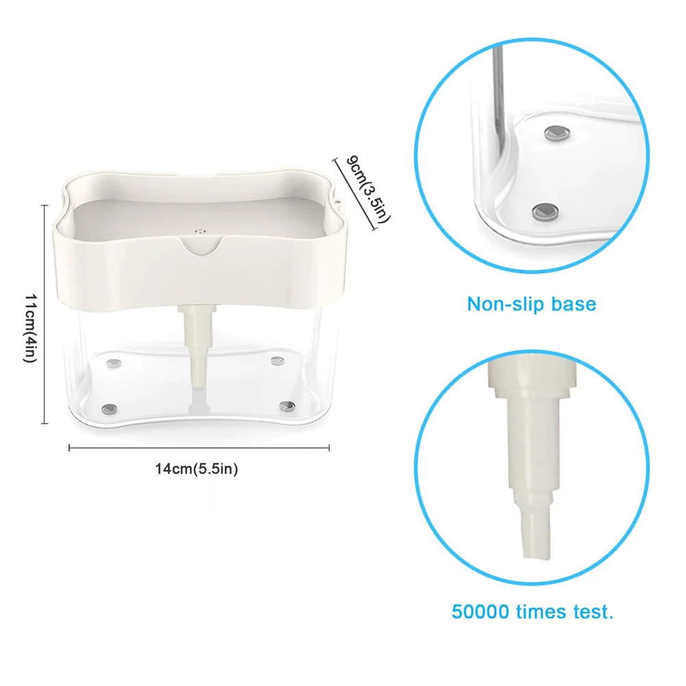 Activ Life™ - Liquid Soap Dispenser Pump (with Free Sponge)